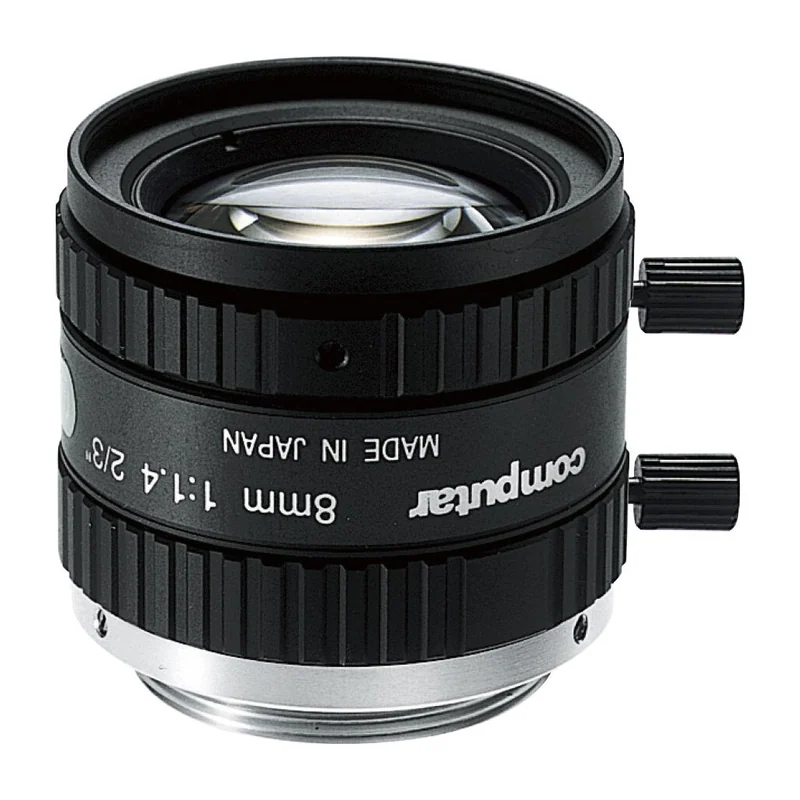 Объектив Computar M0814-MP2, 8 мм, F1,4, C-mount, 1,5 Мп