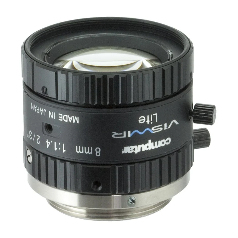 Объектив Computar M0814-VSW ViSWIR Lite, 8 мм, F1,4, C-mount, 400–1700 нм