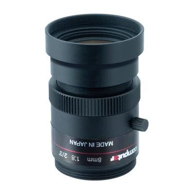 Объектив Computar M0824-MPW2-R, 8 мм, F2,4, C-mount, 5 Мп, виброустойчивый