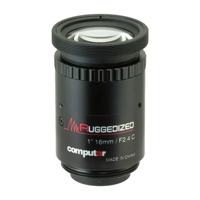 Объектив Computar V1624-MPZ-R, 16 мм, F2,4, C-mount, 20 Мп, виброустойчивый