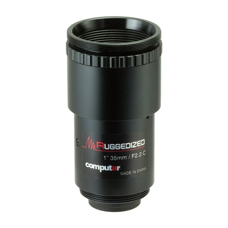 Объектив Computar V3522-MPZ-R, 35 мм, F2,2, C-mount, 20 Мп, виброустойчивый