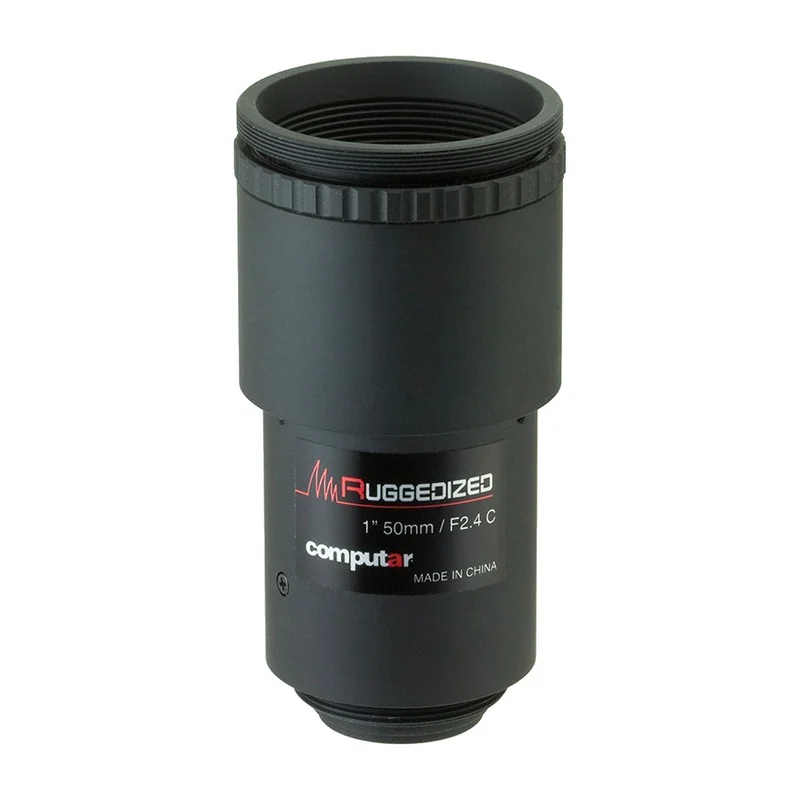 Объектив Computar V5024-MPZ-R, 50 мм, F2,4, C-mount, 20 Мп, виброустойчивый