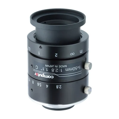 Объектив Computar V5028-MPY, 50 мм, F2,8, C-mount, 24 Мп