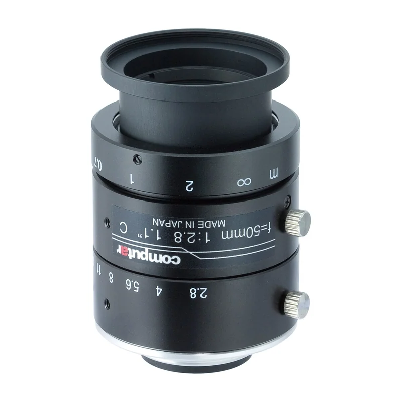 Объектив Computar V5028-MPY, 50 мм, F2,8, C-mount, 24 Мп