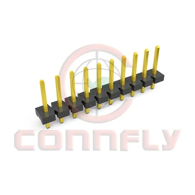 Штыревая линейка Connfly DS1021-06, шаг 5,08 мм, 1 ряд, прямая, 7 А