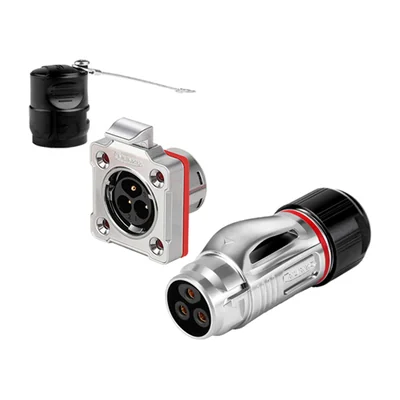 Разъём CNLINKO BD-24 3 контакта, 25 А, IP68, винтовой монтаж