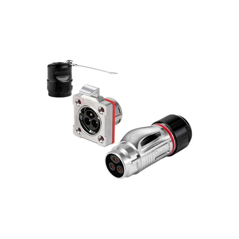 Разъём CNLINKO BD-24 3 контакта, 25 А, IP68, винтовой монтаж