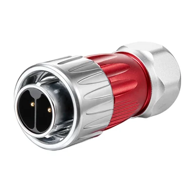 Разъём CNLINKO DH-20 2 контакта, 20 А, резьбовой байонет, IP68