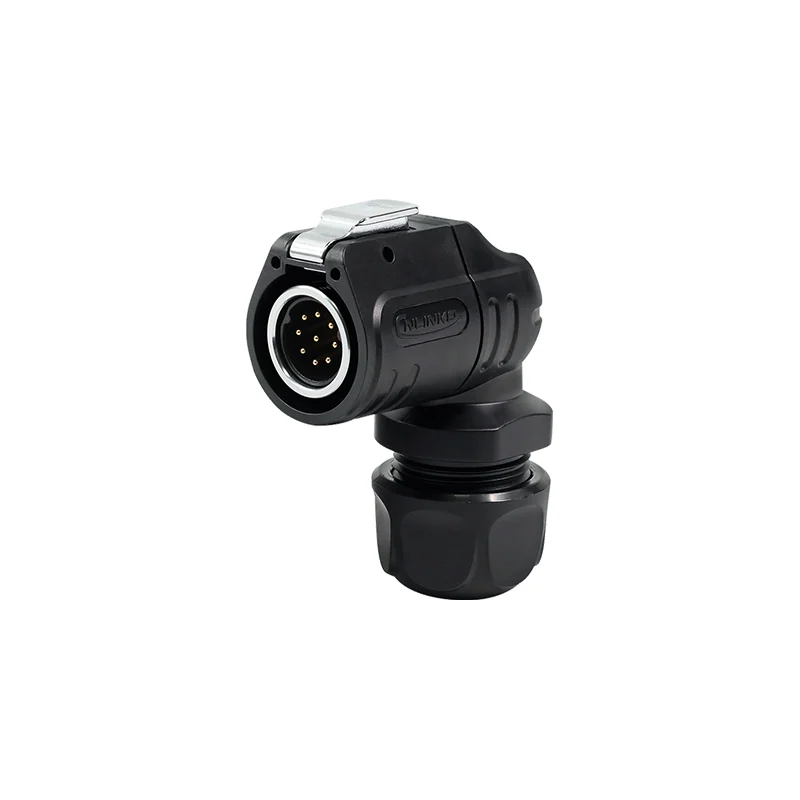 Разъём CNLINKO LP-16 9 контактов, угловой 90°, 5 А, IP68