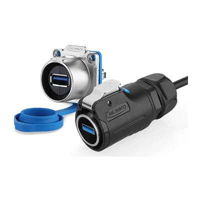 Разъём герметичный LP-24 USB 2.0/3.0