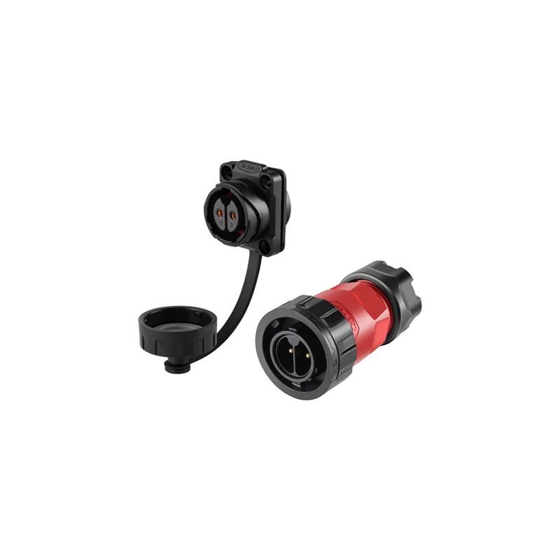 Разъём байонетный CNLINKO YM-20 2 контакта, 20 А, IP68