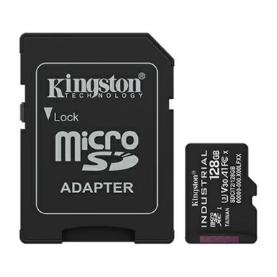 Карта microSD Kingston Industrial 32 ГБ, −40…85 °C, SDCIT2/32GB