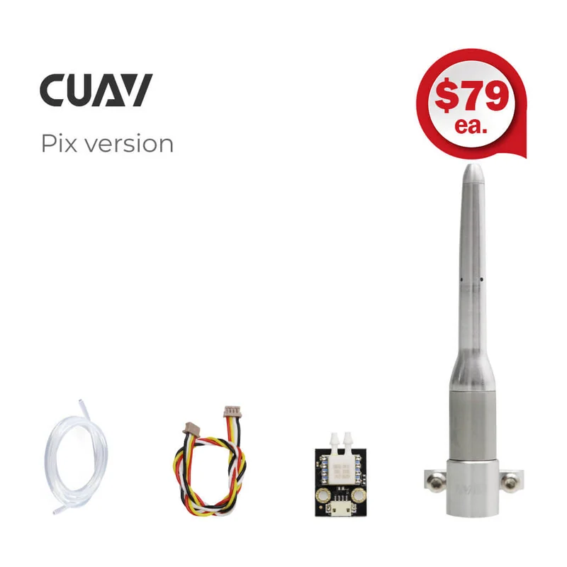 Датчик воздушной скорости CUAV MS4525 Airspeed Sensor Pitot Tube