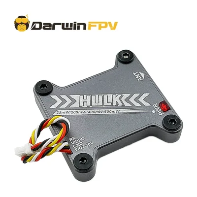 Видеопередатчик DarwinFPV HULK, 5,8 ГГц, 25–600 мВт, IP67