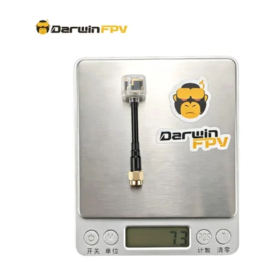 Антенна DarwinFPV Quantum, 5,0–6,2 ГГц, RHCP, кабель 65–150 мм