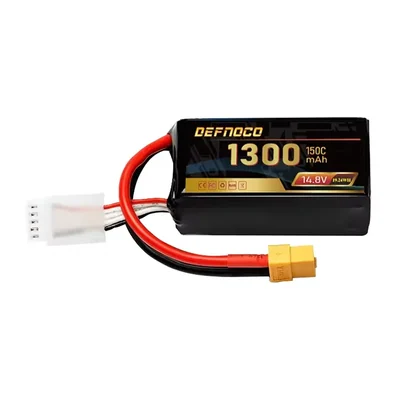 Аккумуляторы для дронов DEFNOCO 4S и 6S, 1300–12 000 мА·ч, 70–150C
