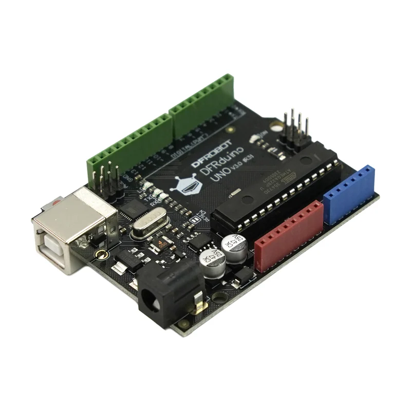 Плата разработчика DFRobot DFRduino UNO R3 DFR0216 — ATmega328 DIP, 16 МГц, совместима с Arduino Uno