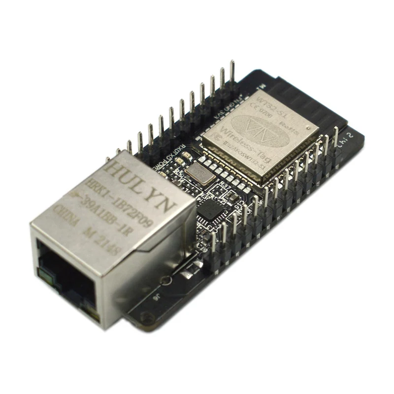 Плата разработчика DFRobot DFR0963 — ESP32 Embedded Serial to Ethernet Module with Wi-Fi & Bluetooth