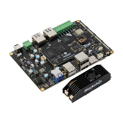 Комплект для ИИ на борту DFRobot DFR1218: RK3576 и RK1828, 20 TOPS, камера IMX415