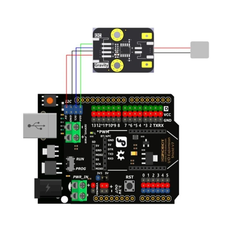 Драйвер и преобразователь DFRobot DRI0056 — I2C Haptic Motor Driver for LRA Motors (TM6605, 44 Modes)