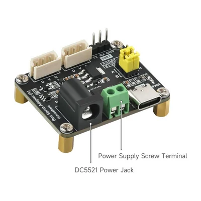 Плата управления шинными сервоприводами DFRobot DRI0057, 9–12,6 В, USB и UART