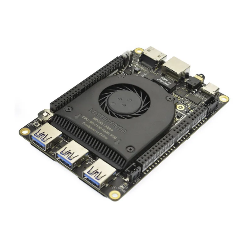 Одноплатный компьютер LattePanda 2 Alpha 800s, x86 на Intel Core m3-8100Y