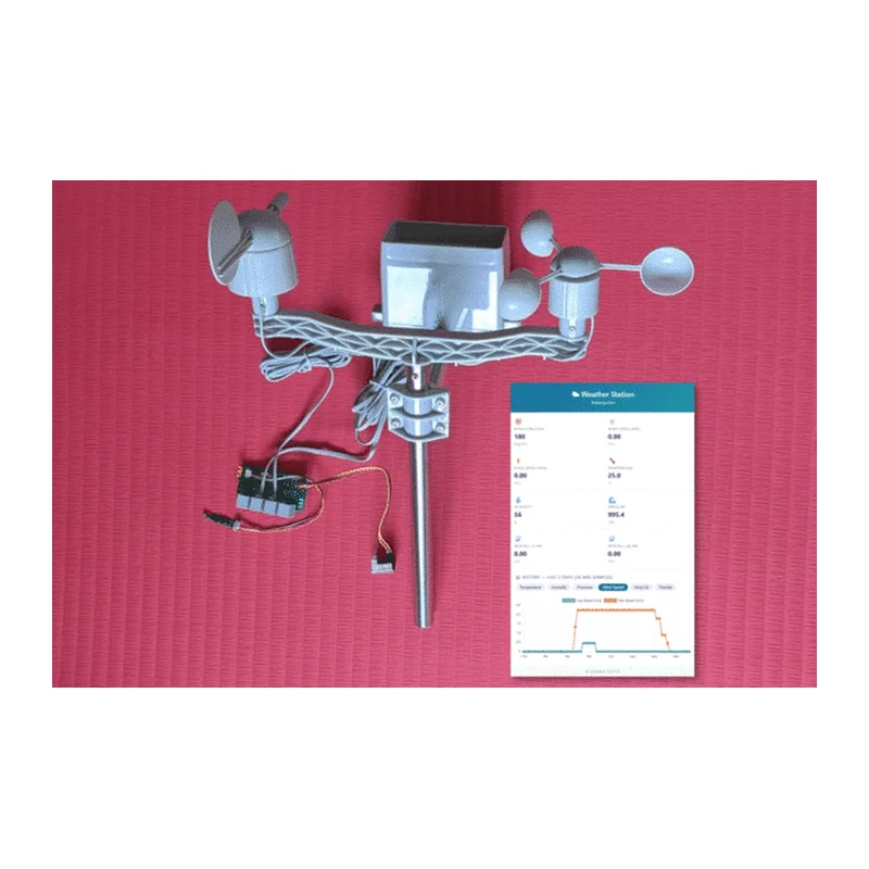Драйвер и преобразователь DFRobot SEN0186 — Weather Station Kit with Anemometer/Wind Vane/Rain Bucket