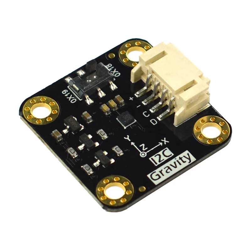 Датчик DFRobot SEN0409 — I2C LIS2DW12 Triple Axis Accelerometer Sensor (±2g/±4g/±8g/±16g)