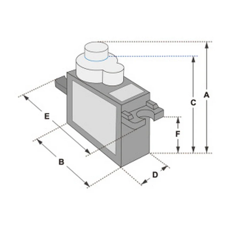 Сервопривод DFRobot SER0011 — 9025MG Metal Gear Servo