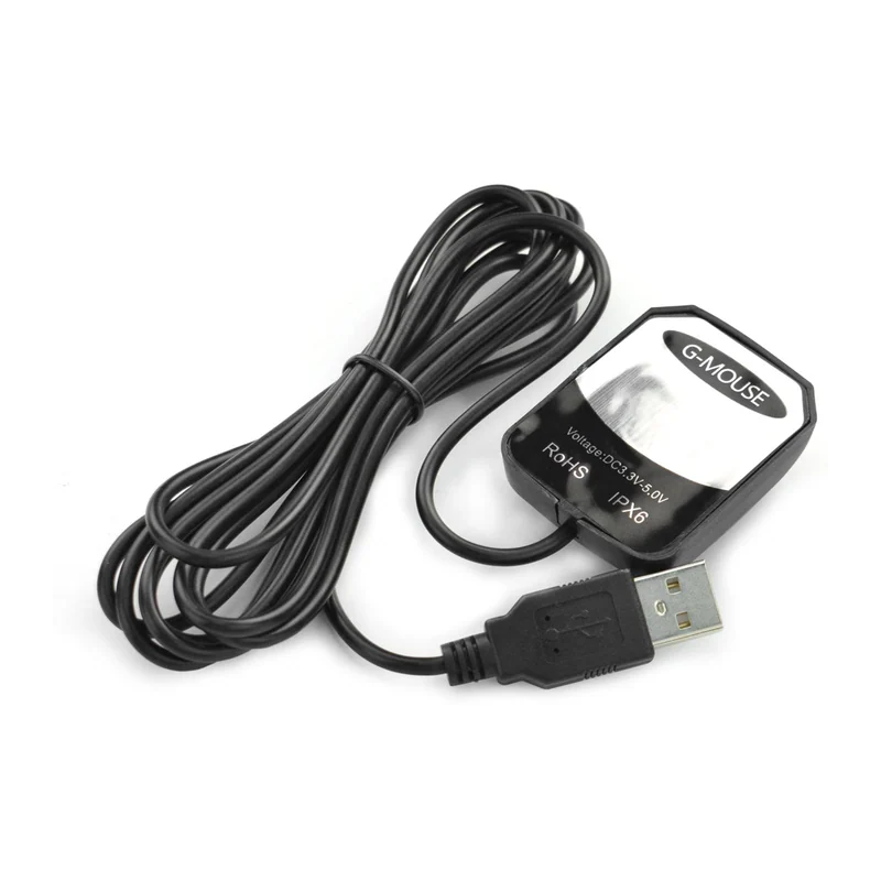 GPS-приёмник DFRobot TEL0138 — USB, UBX-G7020, 56 каналов, магнитное основание, кабель 2 м
