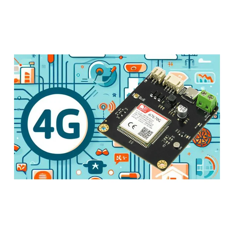 Модуль навигации и связи DFRobot TEL0161 — CAT1 SIM7600G Global 4G Communication and GNSS Positioning Module (10Mbps/5Mbps)