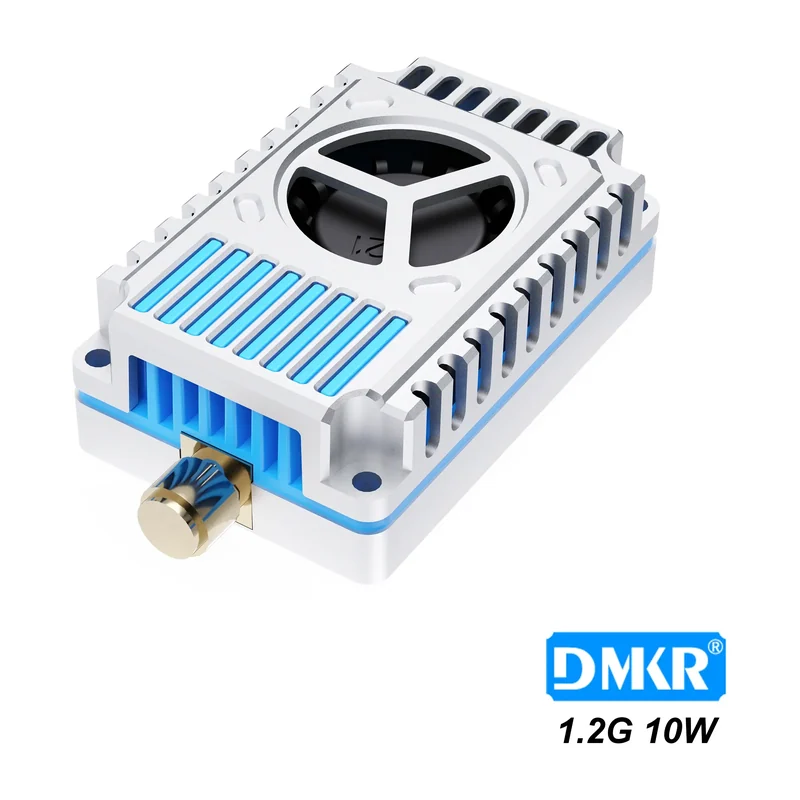 Видеопередатчик DMKR 1.2G 10W 9CH, 1,2 ГГц, 10 Вт, 9 каналов, аналоговый