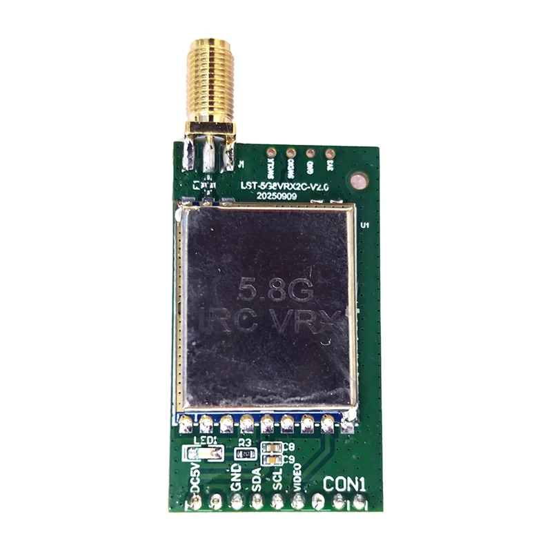 Модуль приёмника DMKR 5.8G 80CH Custom Frequency, 5,8 ГГц, управление по I2C