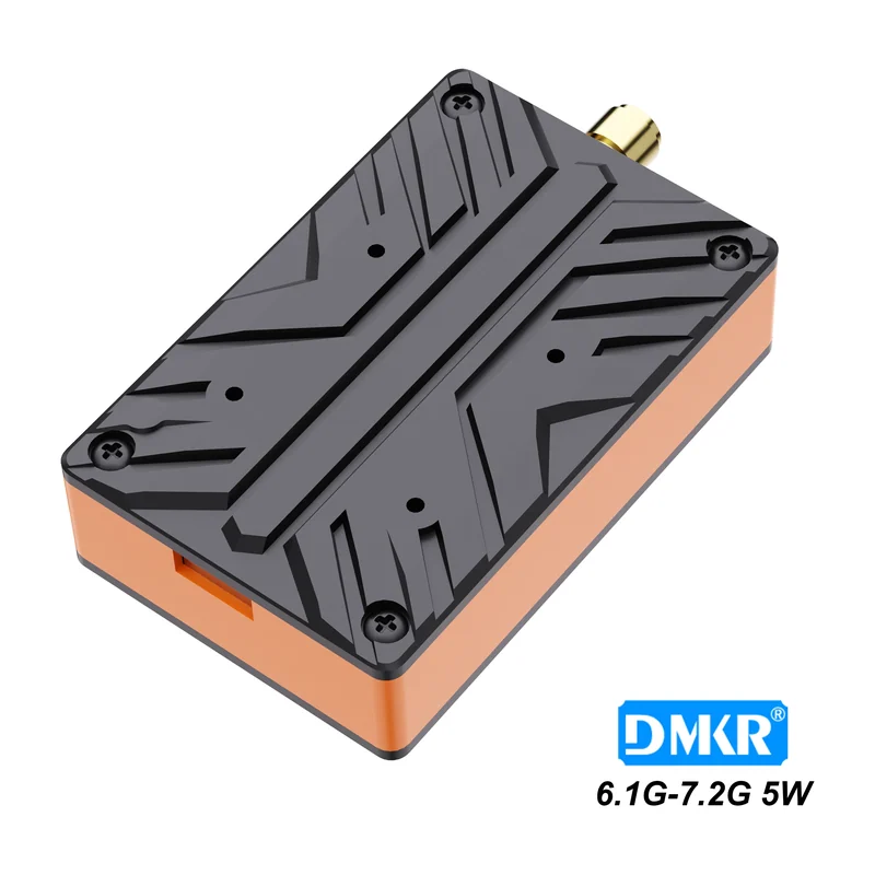 Видеопередатчик DMKR 6.1G-7.2G 5W 64CH, 6,1–7,2 ГГц, 5 Вт, 64 канала, аналоговый