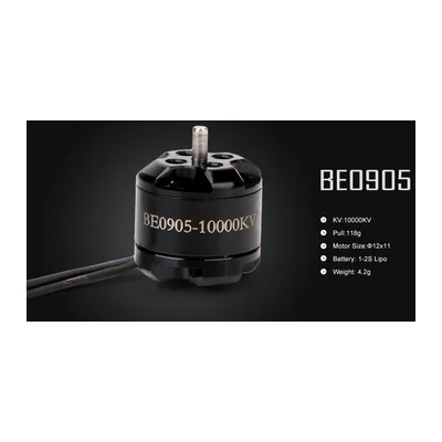 Мотор DYS BE0905, 10000 KV, гоночный FPV, ток до 7,6 А