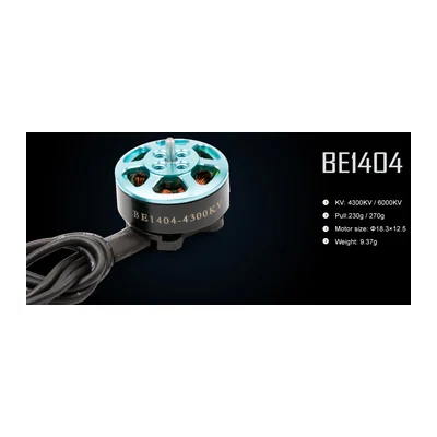 Мотор DYS BE1404, 4300 KV, гоночный FPV, ток до 11,8 А