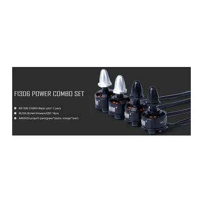 Силовой комплект DYS F1306, BX1306 3100 KV, 2–3S, рама 200 мм