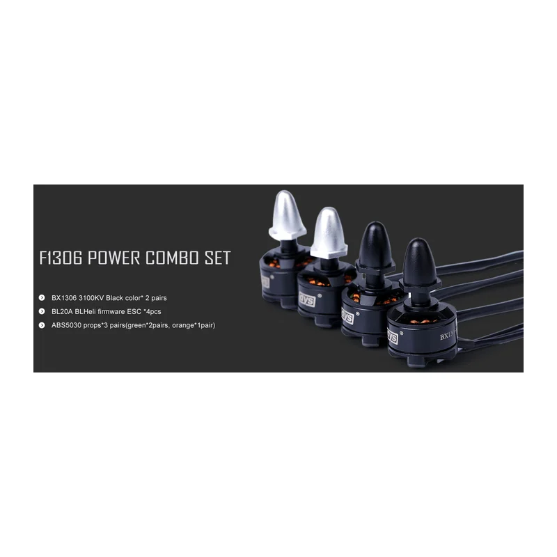 Силовой комплект DYS F1306, BX1306 3100 KV, рама 200 мм