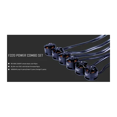 Силовой комплект DYS F320, 6 моторов BE1806 2300 KV, 2–3S, рама 320 мм