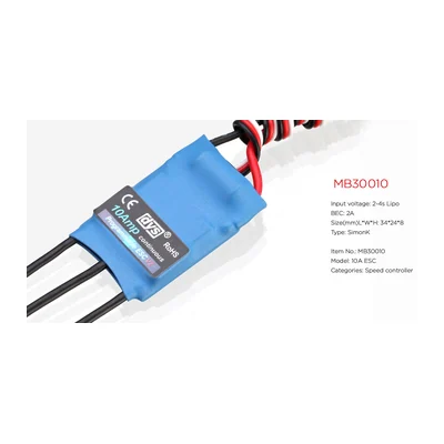 Регулятор хода DYS MB30010, 10 А, 2–4S, SimonK
