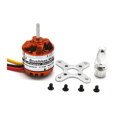 Мотор E-Power D2830, 750–1300 KV, 2–4S, тяга до 930 г