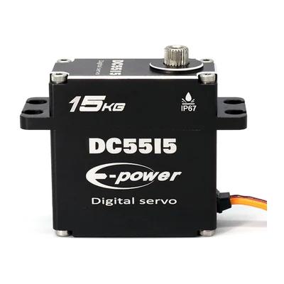 Сервопривод E-Power DC5515, 15,2 кг·см при 8,4 В, металлический редуктор, IP67