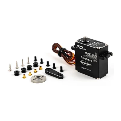 Сервопривод E-Power HB8070GS, 70 кг·см, бесколлекторный, 15 В