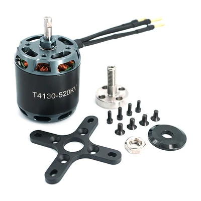 Мотор E-Power T4130, 380–520 KV, 6S, тяга до 8,7 кг