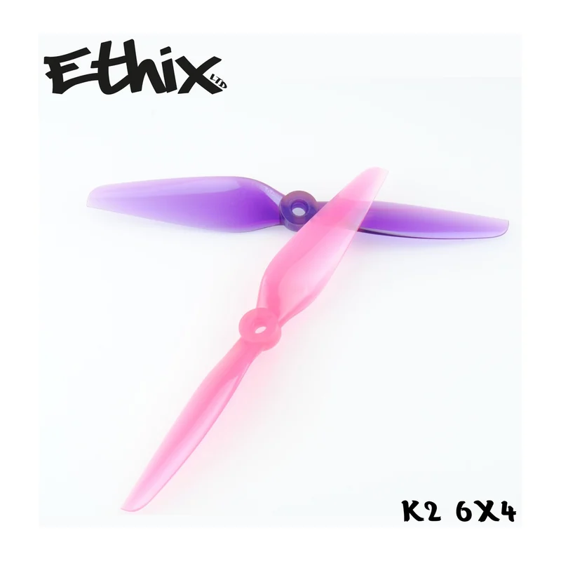 Винт Ethix K2 Bubble Gum 6×4, двухлопастной, 6″, поликарбонат