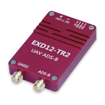 Бортовой транспондер ADS-B Exceed EXD12-TR2, 0,5–4 Вт, 27 г