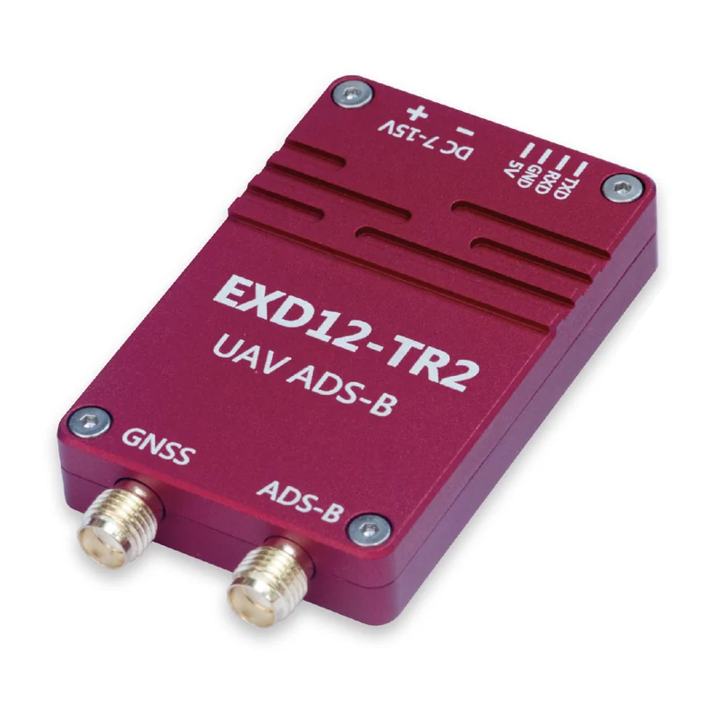 Бортовой транспондер ADS-B Exceed EXD12-TR2, 0,5–4 Вт, 27 г