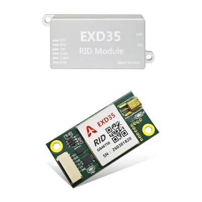 Встраиваемый модуль Remote ID Exceed EXD35, 2,4/5,8 ГГц, UART и CAN