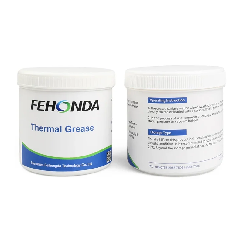 Термопаста Fehonda 1,0 Вт/(м·К), белая, 0,065 °C·дюйм²/Вт