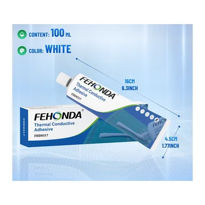 Теплопроводящий силиконовый клей Fehonda 8517, 45 Shore A, UL 94 V-0